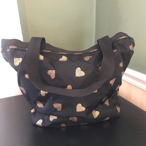LeSportsac zip top tote